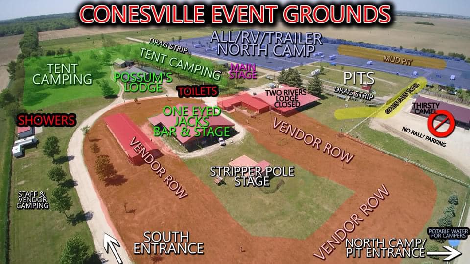 Conesville Events Grounds Layout