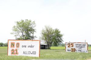 Over 21 and Camping Fees